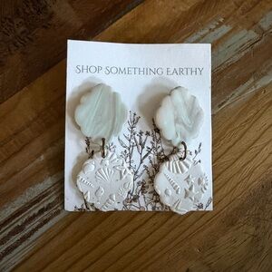 Polymer Clay Seaside themed Earrings